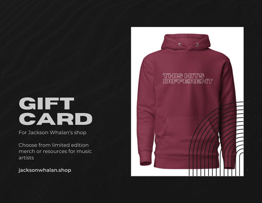 Gift Card for Jackson Whalan's Shop