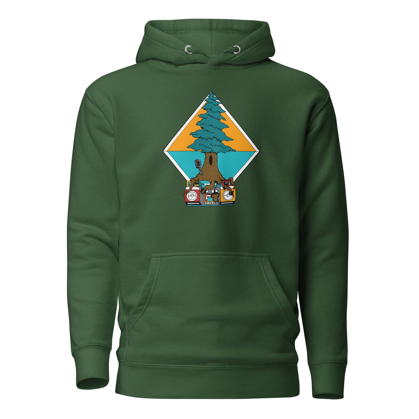 Hip Hop From the Woods Unisex Hoodie